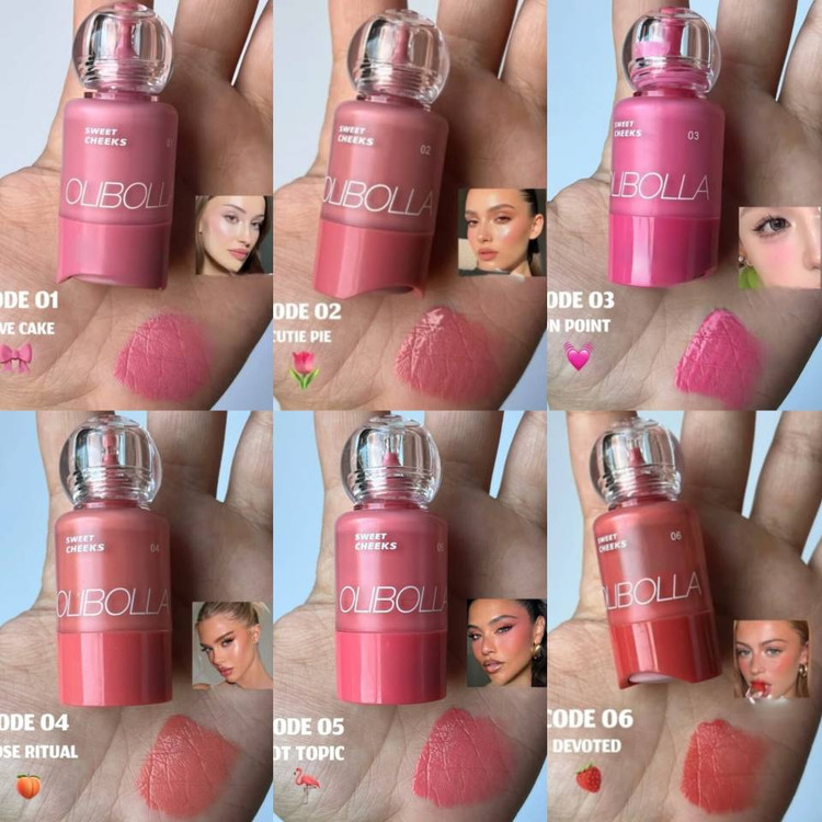 رژگونه مایع Sweet Cheeks | OLIBOL